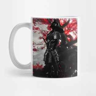 Samurai Red Tree Mug